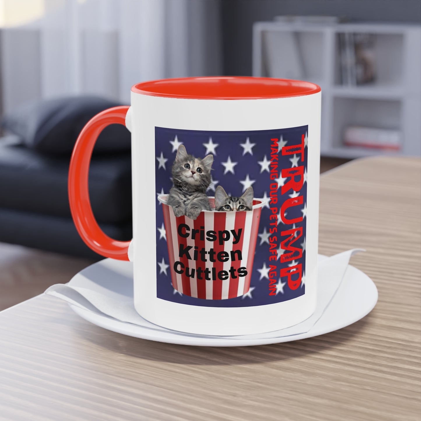 Coffee Mug , Donald TRUMP (Kittens)