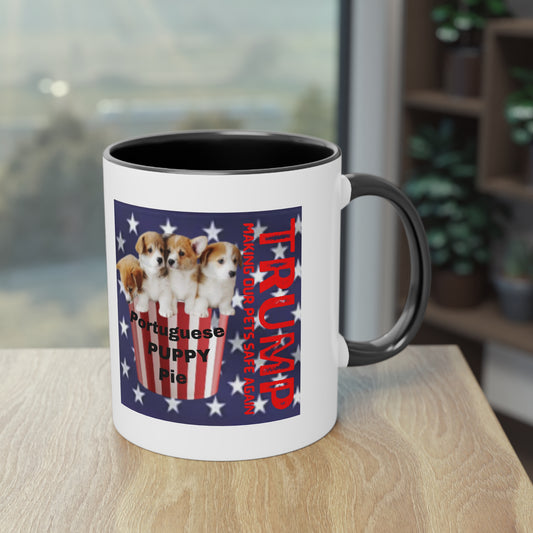 Coffee Mug (Puppies) Donald TRUMP