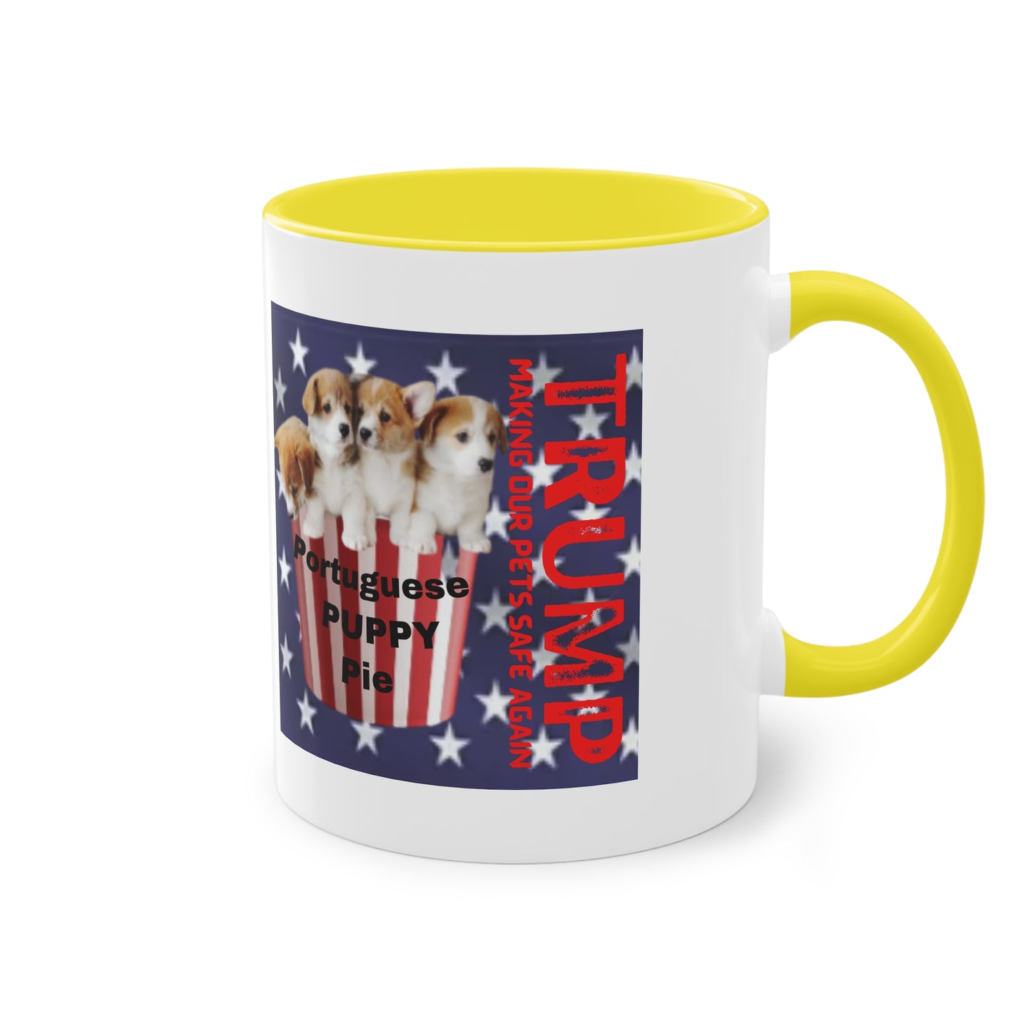 Coffee Mug (Puppies) Donald TRUMP