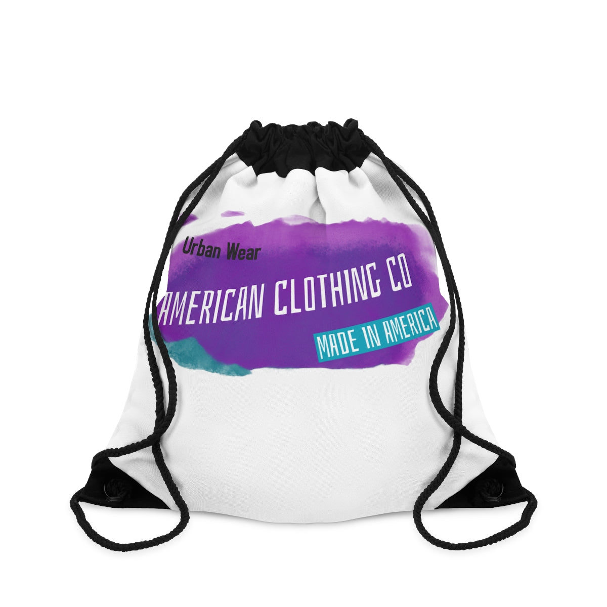 Drawstring Bag ( American Clothing Company White )