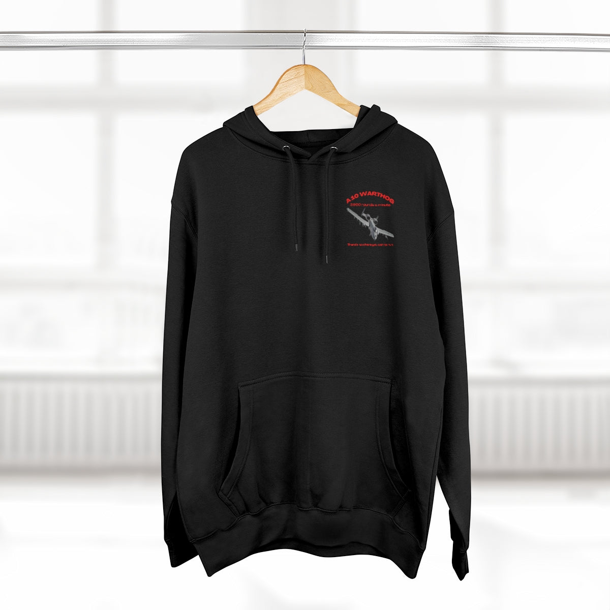 Hoodie, ( US Air Force, A 10 warthog ) Military Style
