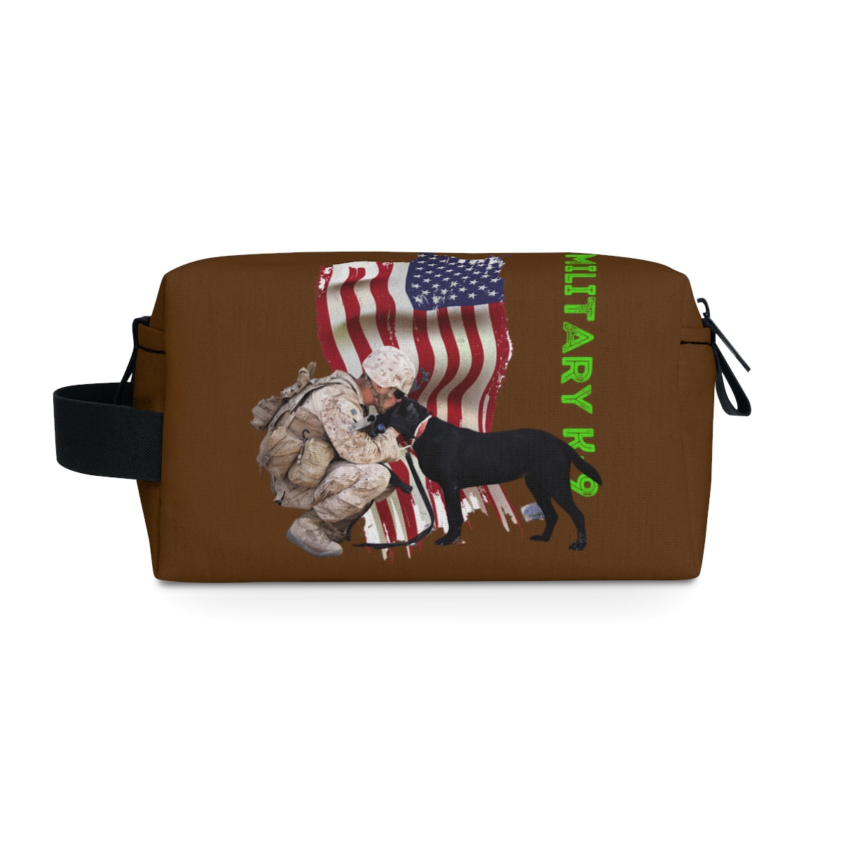 Toiletry Bag (K-9 Brown  ) Military Styling