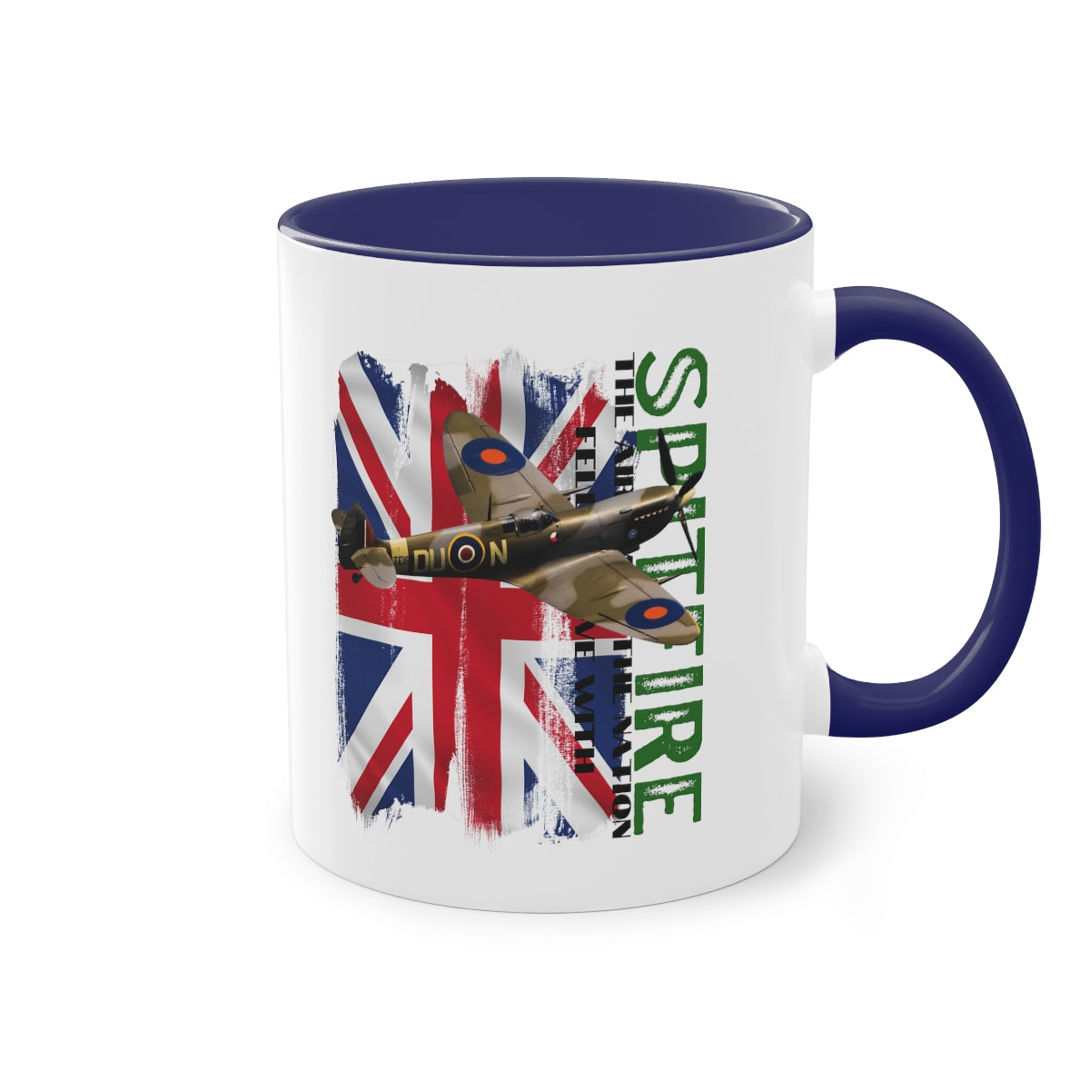Coffee Mug ( Spitfire ) Military Style