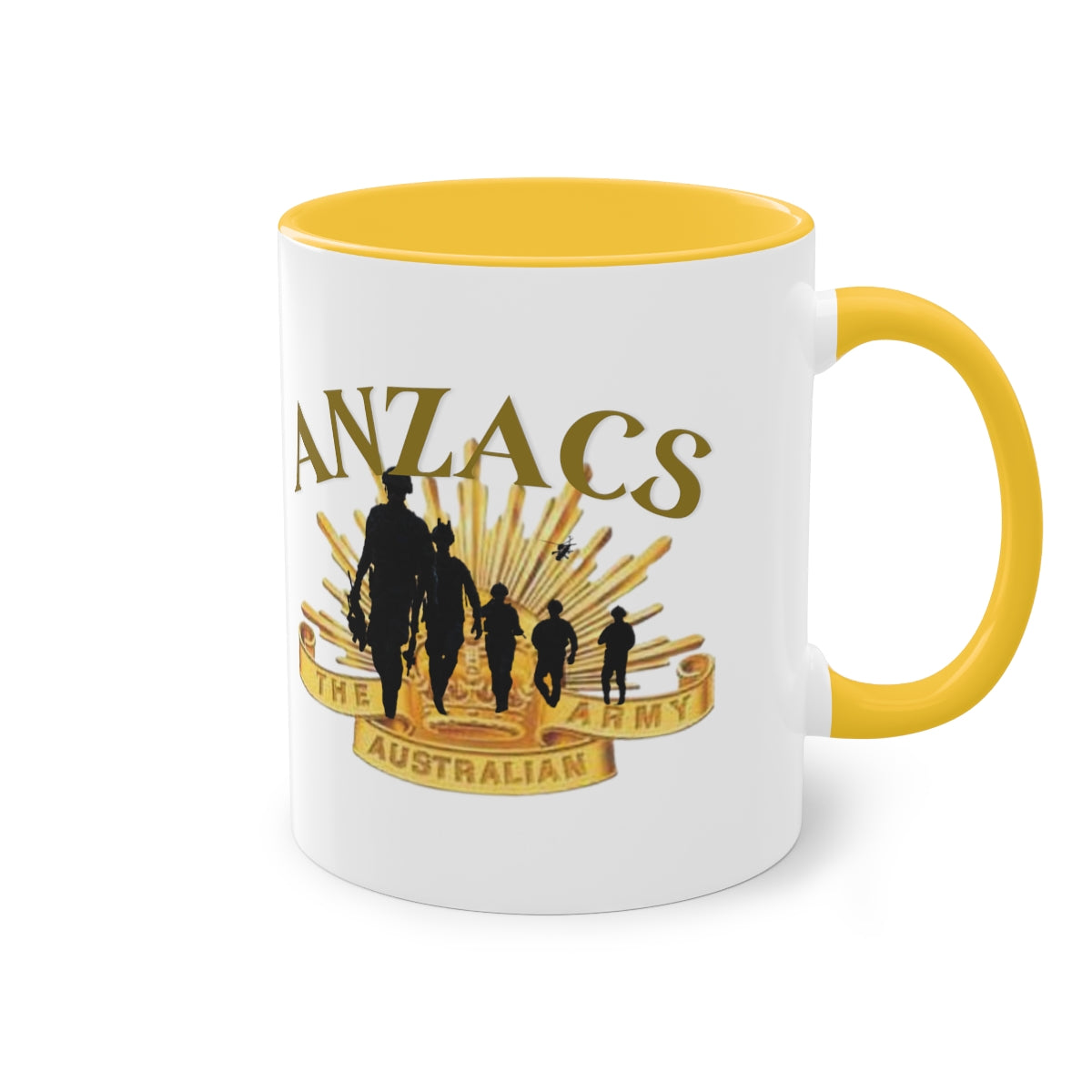 Coffee Mug ( ANZACS ) Military Style