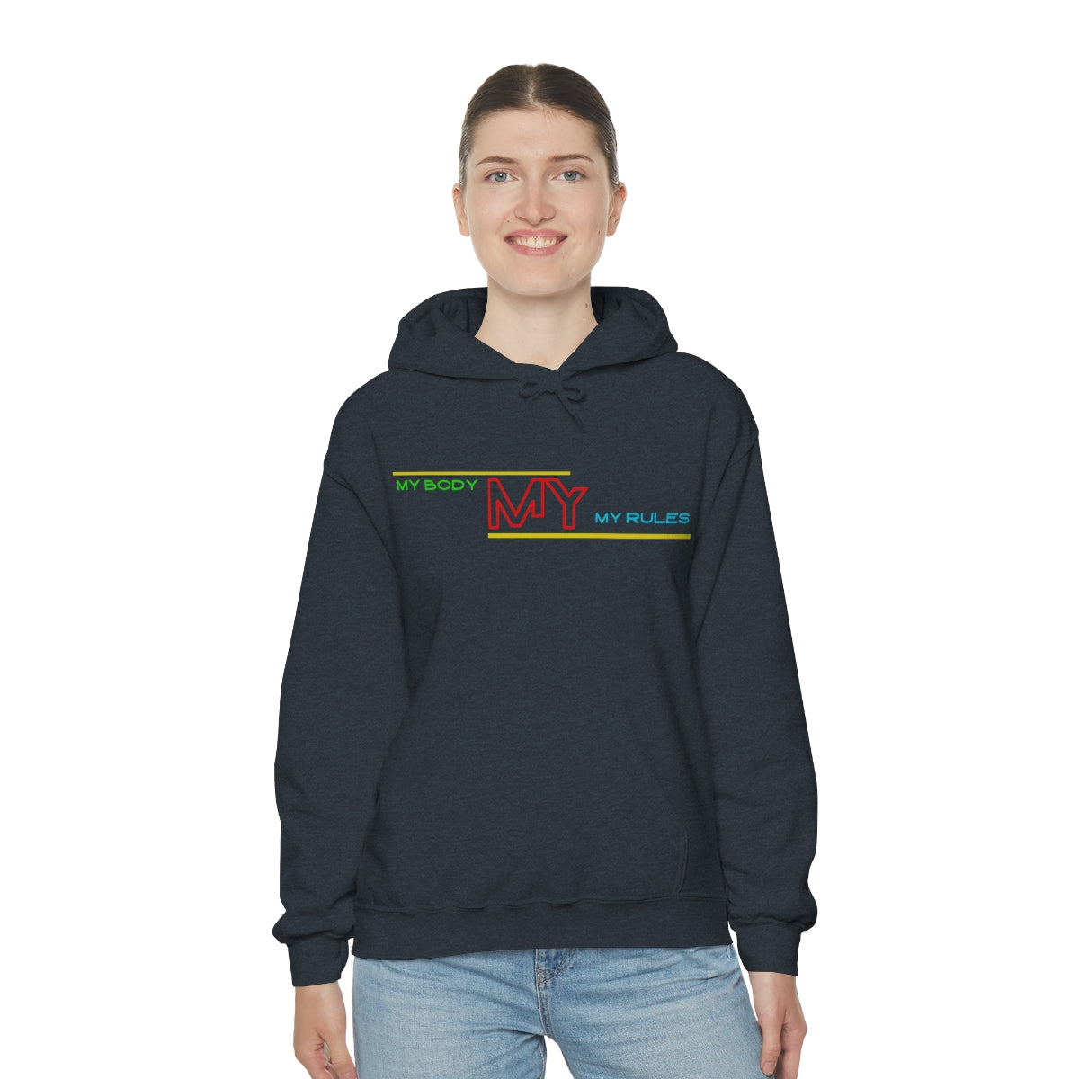 Hoodie ( My Body My Rules) Activewear