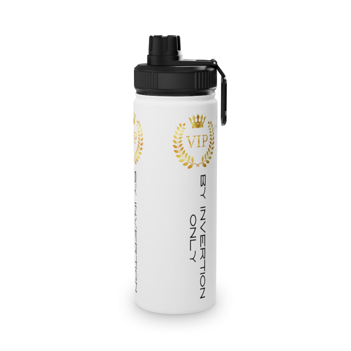 Stainless Steel Water Bottle, Sports Lid ( VIP By Invitation Only) Activewear