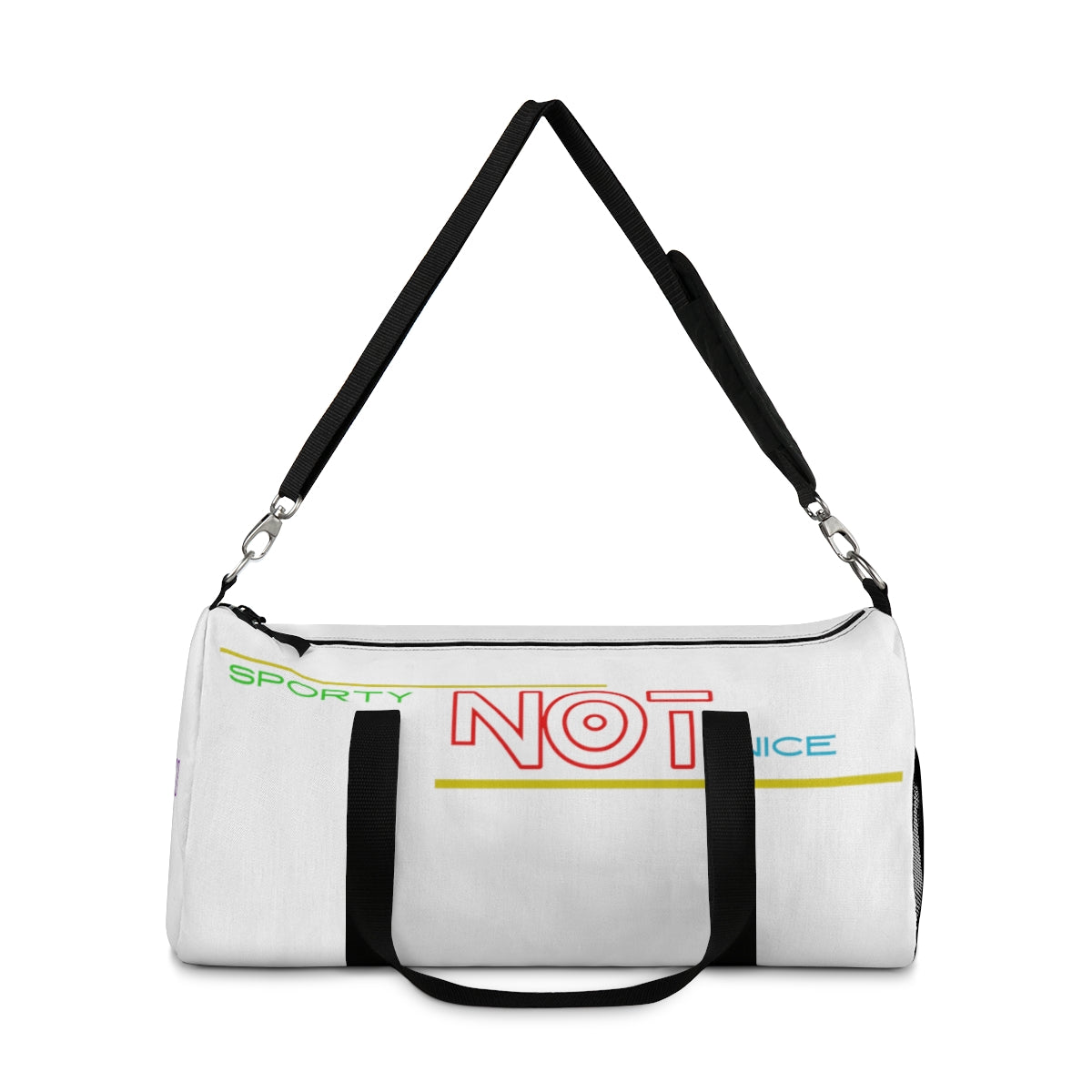 Sports Bag (Sporty Not Nice ) White