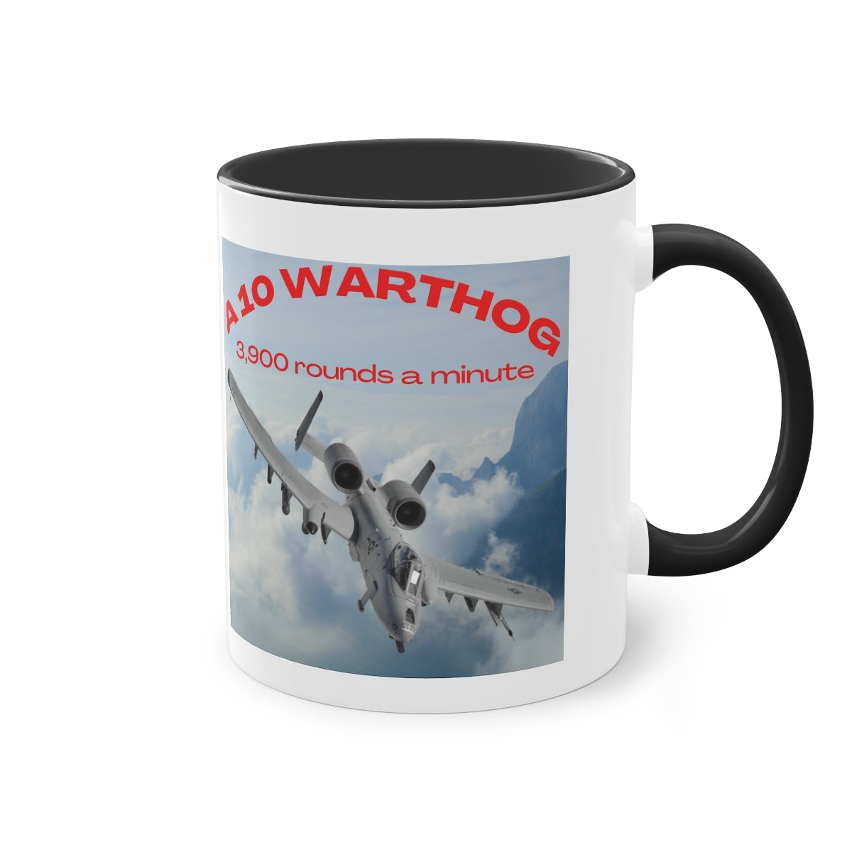 Coffee Mug ( F-10 Warthog 1 ) Military Style