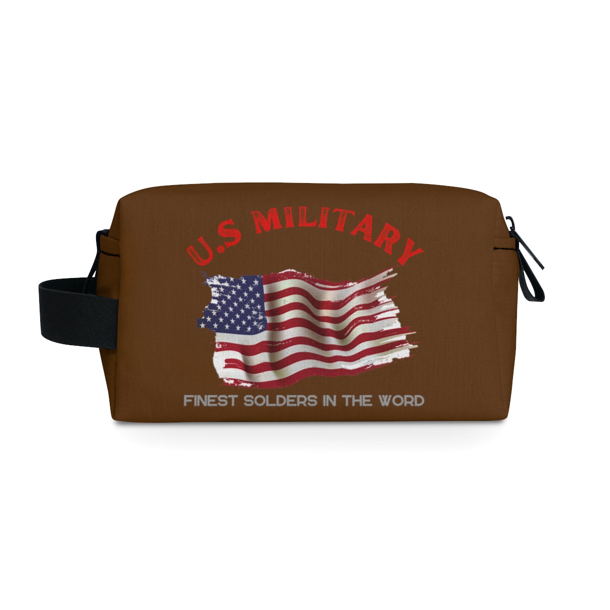 Toiletry Bag (US Military Brown ) Military Styling