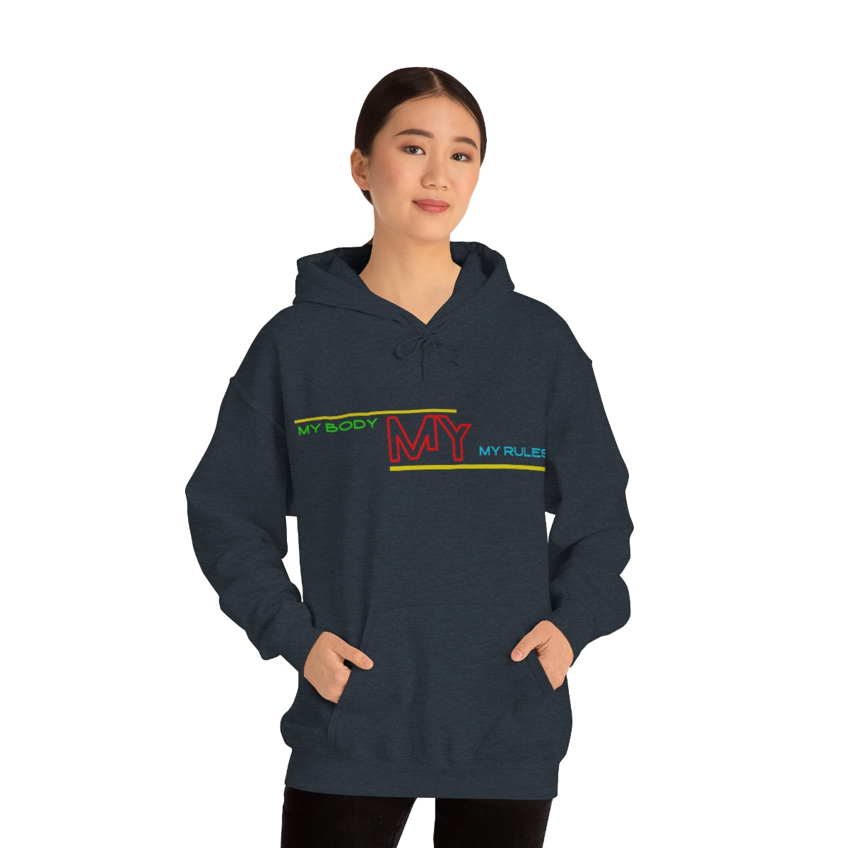 Hoodie ( My Body My Rules) Activewear