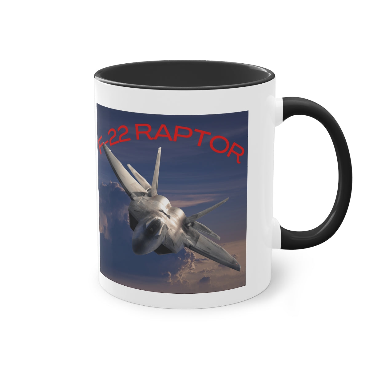 Coffee Mug ( F-22 RAPTOR 2 ) Military Style