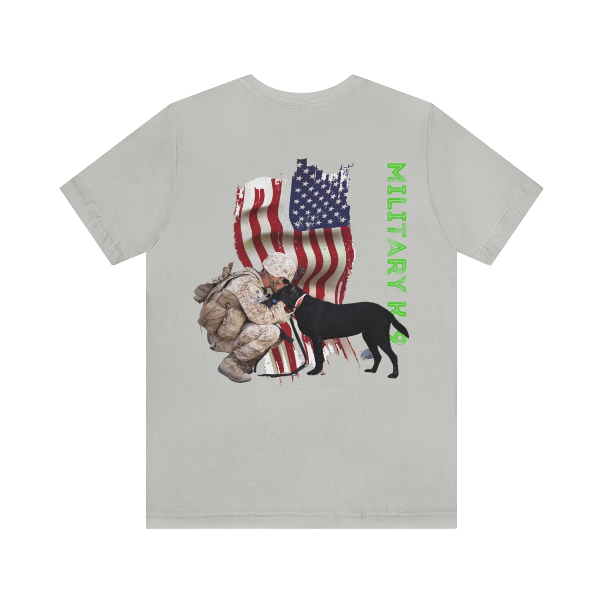 T-Shirt Classic jersey short sleeve ( Military T-shirt, K-9 Unit ) Military Style