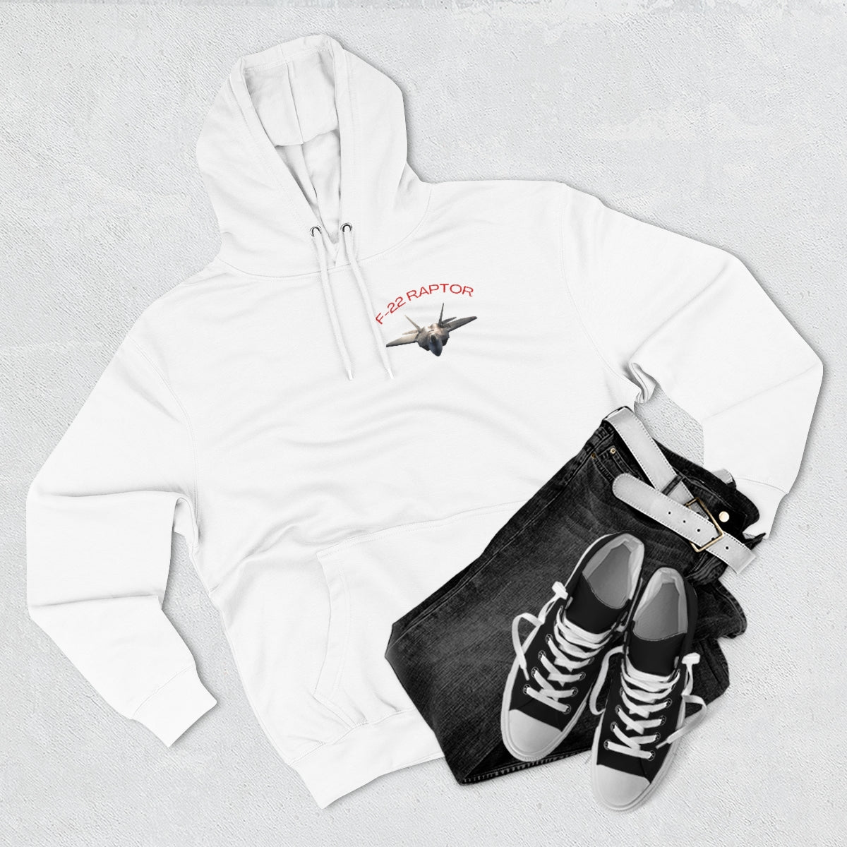Hoodie ( Air Force RAPTOR 2 ) Military Style