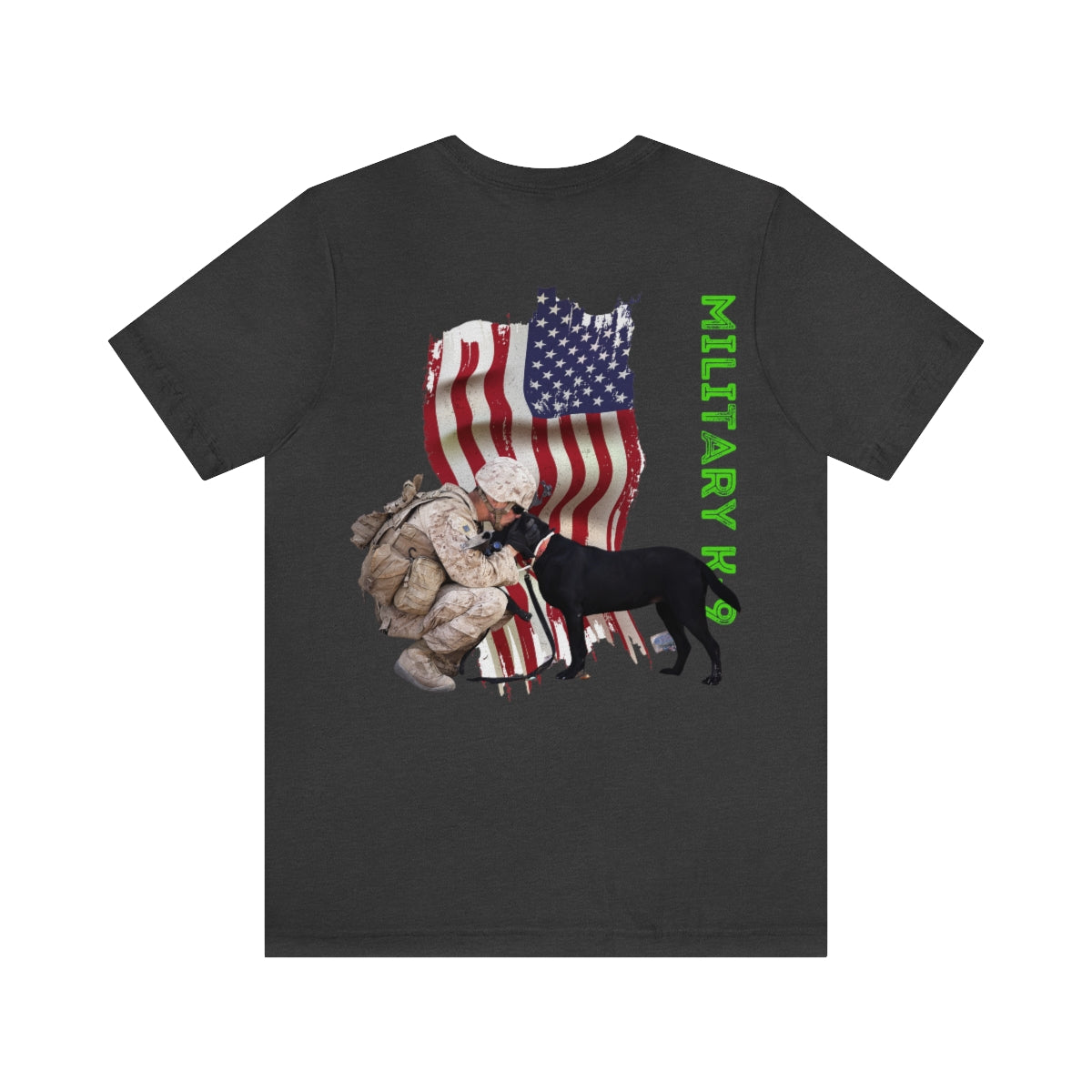 T-Shirt Classic jersey short sleeve ( Military T-shirt, K-9 Unit ) Military Style