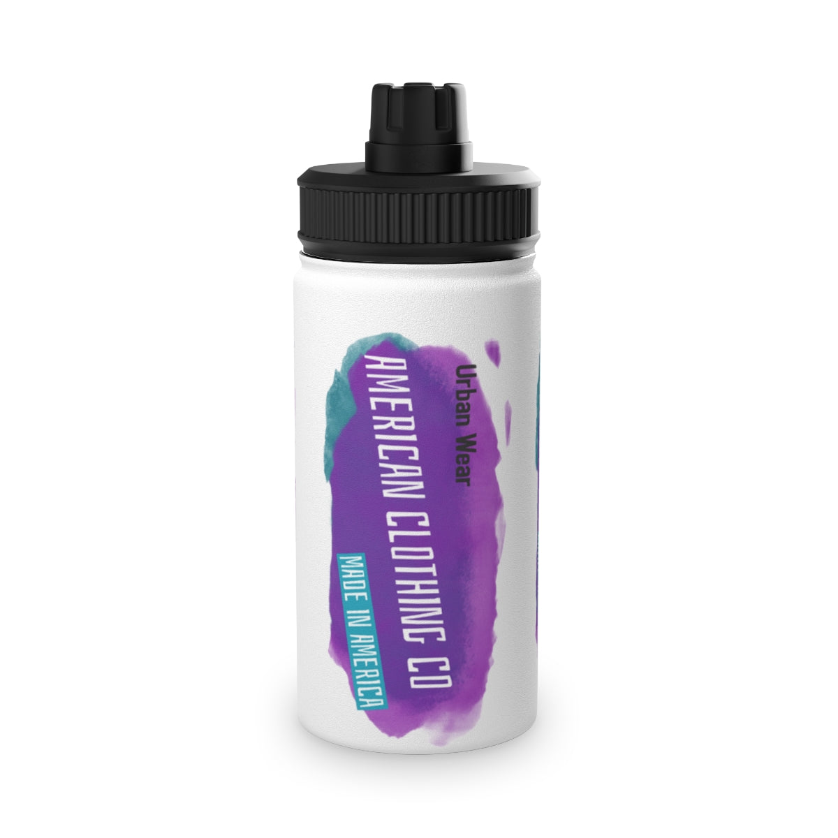Stainless Steel Water Bottle, Sports Lid ( American Clothing Company )
