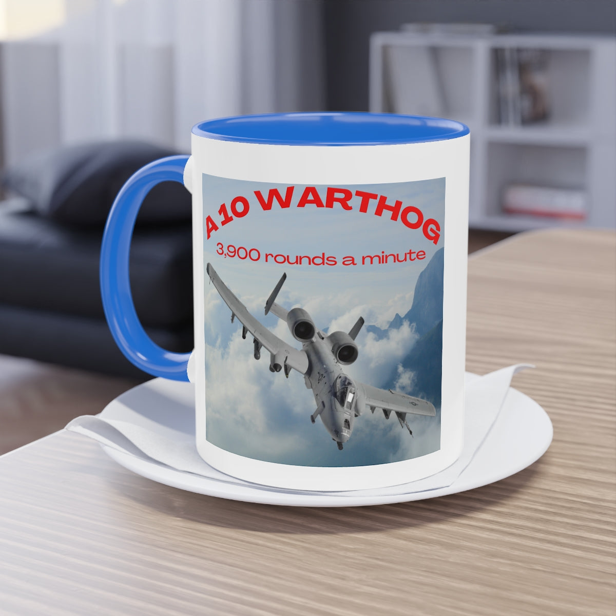 Coffee Mug ( F-10 Warthog 1 ) Military Style