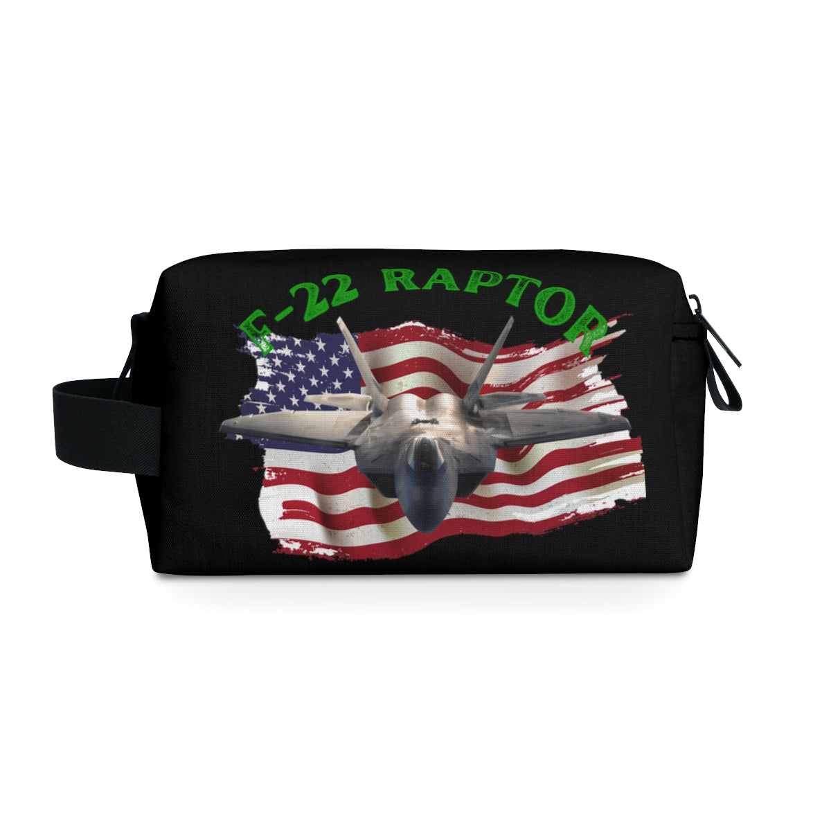 Toiletry Bag ( F-22 Raptor Black ) Military Styling 4 colour to choose from