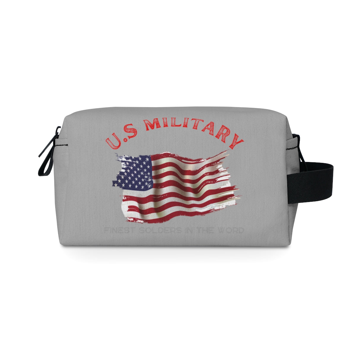 Toiletry Bag (US Military Light Grey ) Military Styling