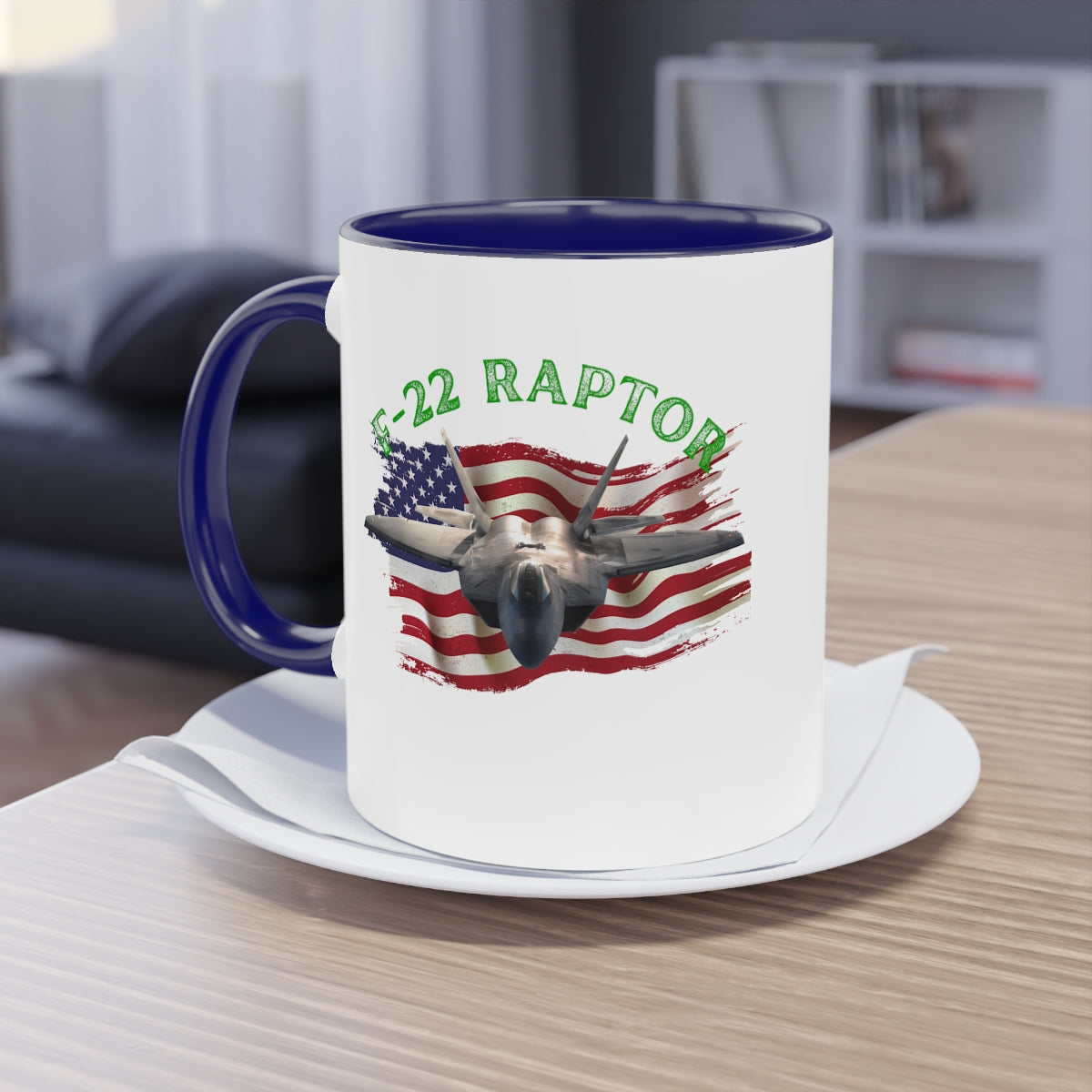 Coffee Mug ( Raptor ) Military Style