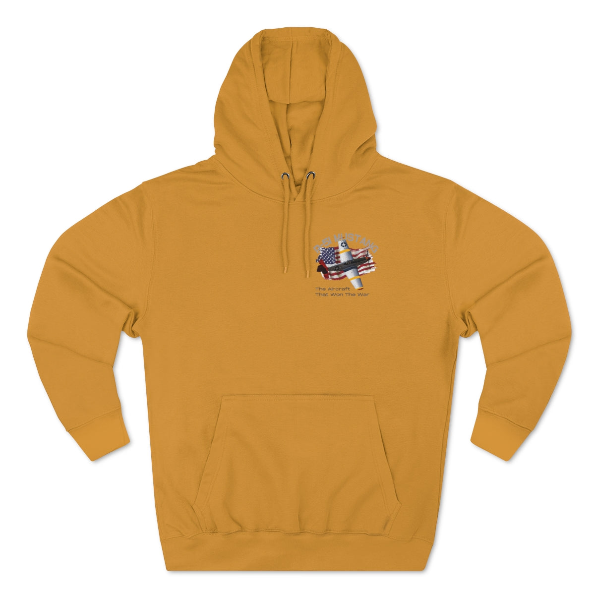 Hoodie ( Air Force P-51 Mustang ) Military Style