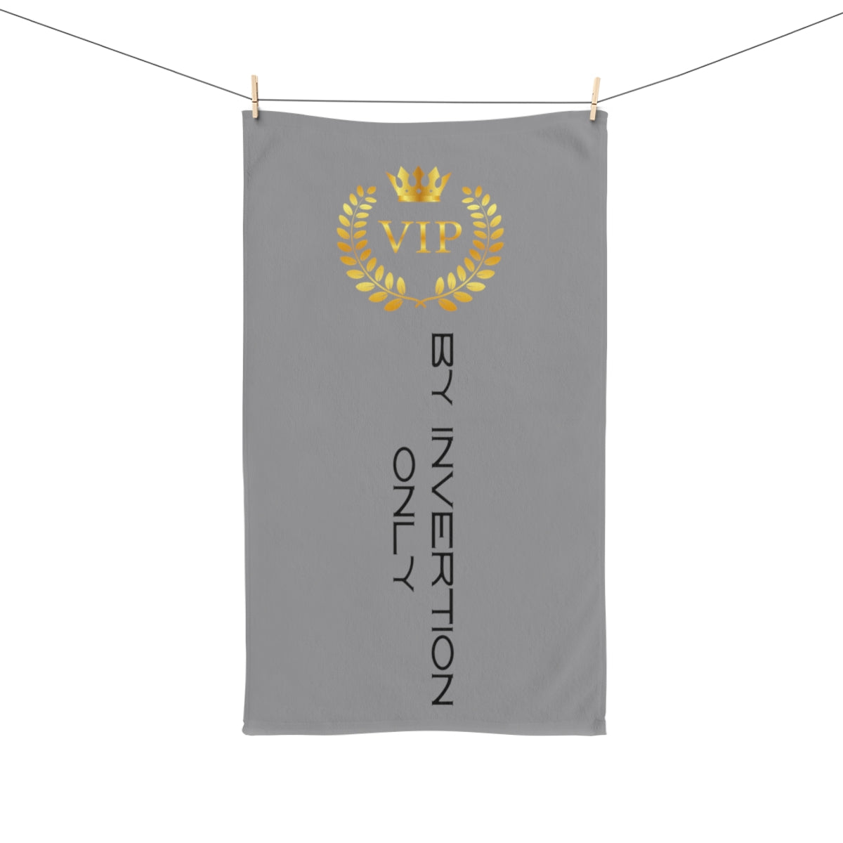 Sports Towel ( VIP by Invitation Only ) Grey