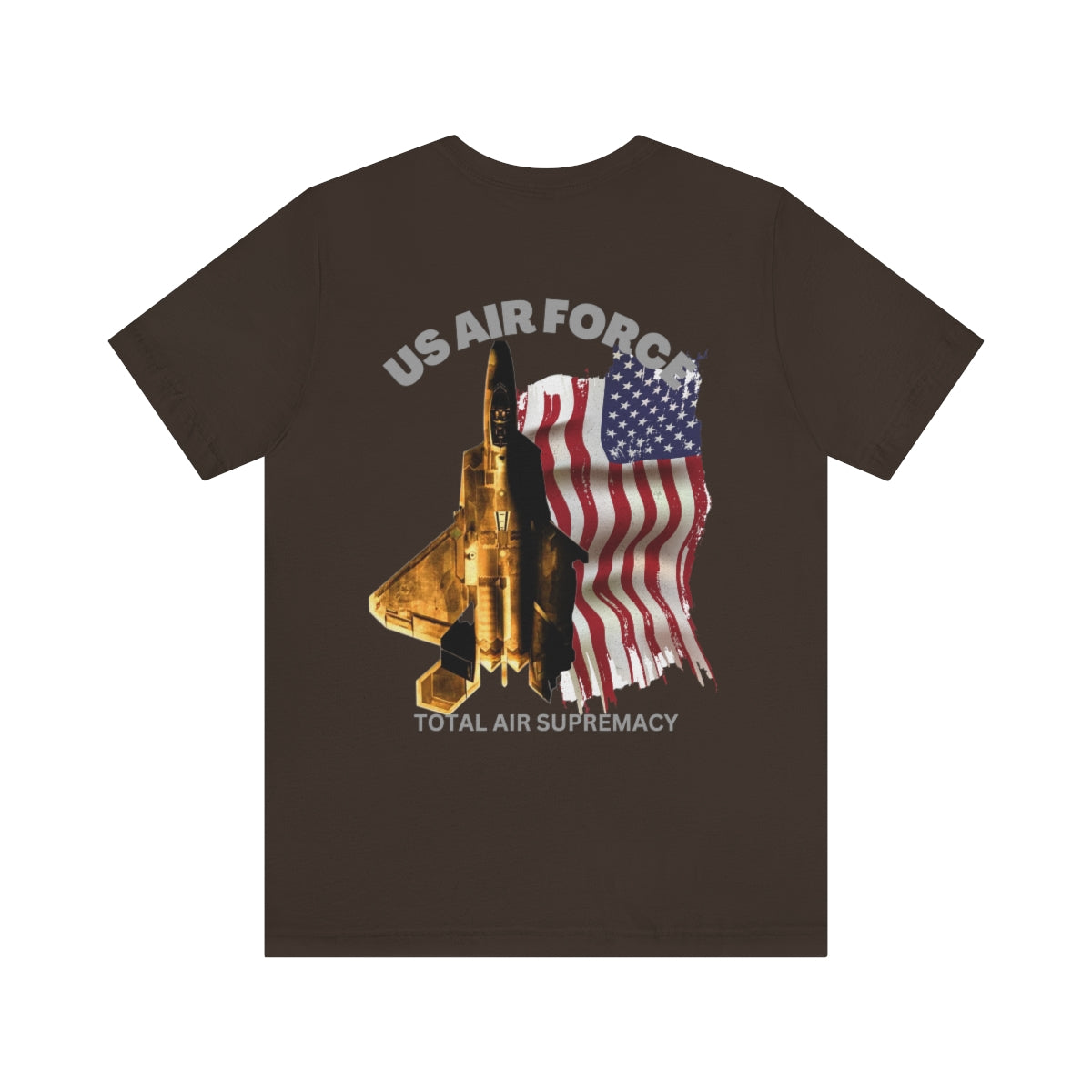 T-Shirt Classic Jersey short Sleeve ( US Air Force Raptor ) Military Style