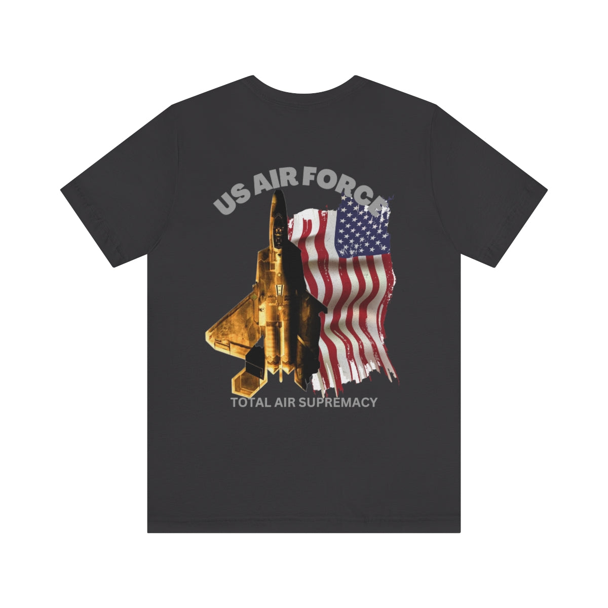 T-Shirt Classic Jersey short Sleeve ( US Air Force Raptor ) Military Style