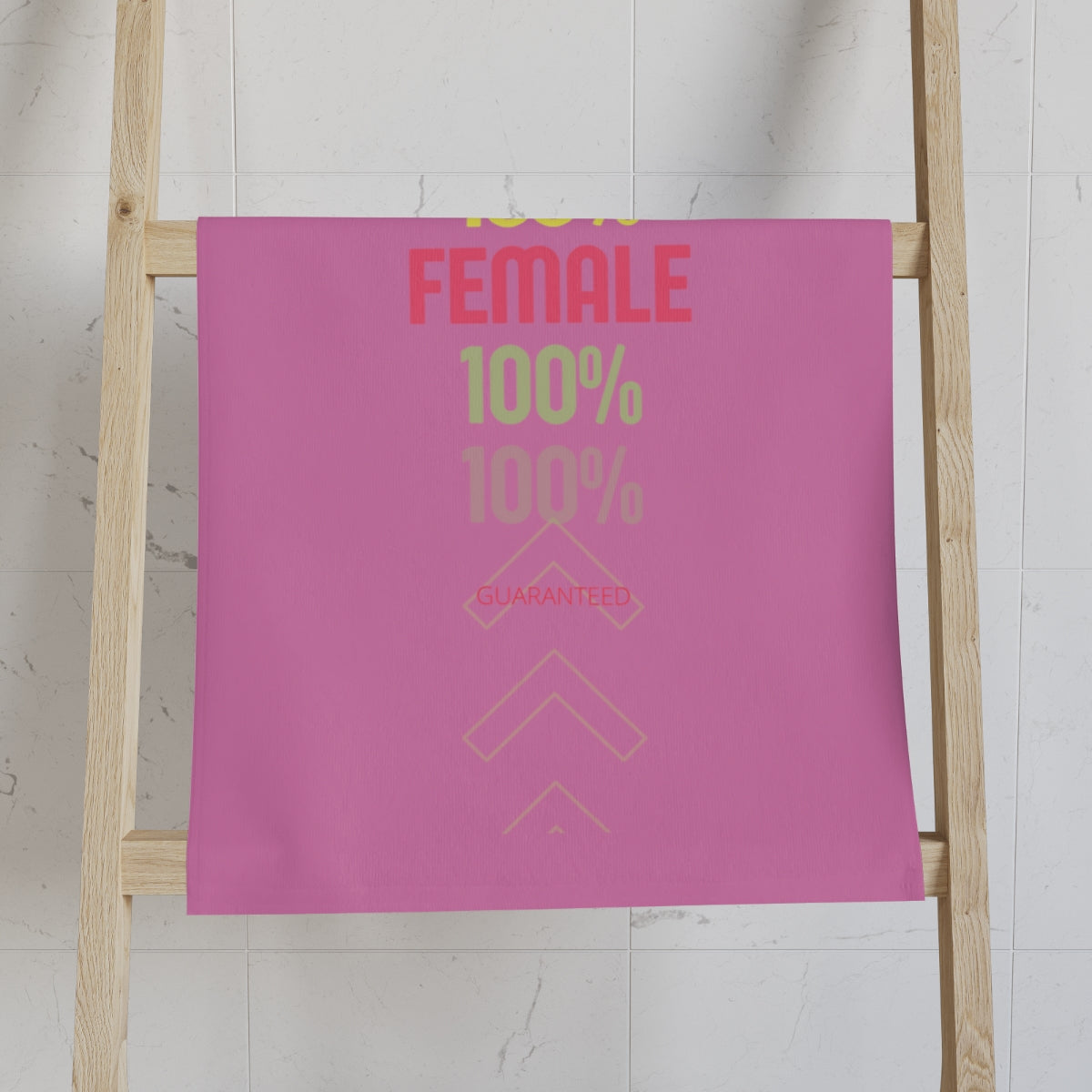 Sports Towel ( 100% Female ) Pink