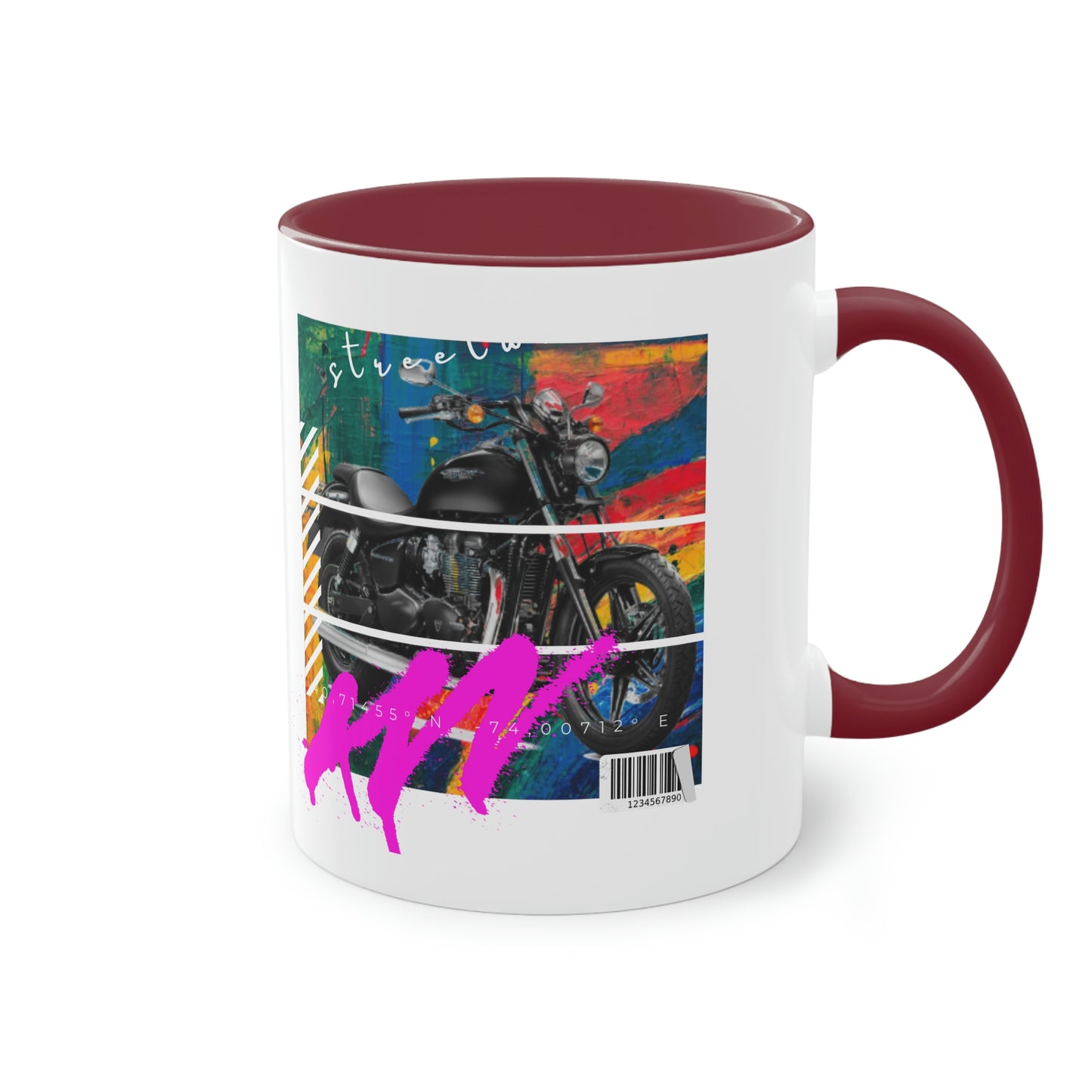Coffee Mug  ( Urban Black Sports Bike )