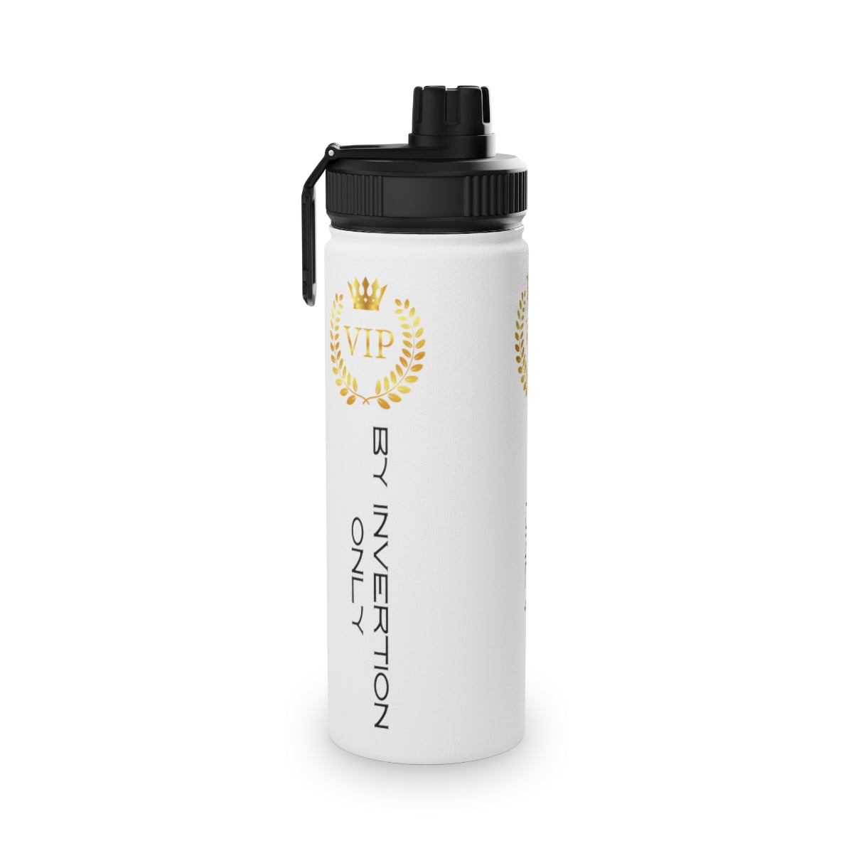Stainless Steel Water Bottle, Sports Lid ( VIP By Invitation Only) Activewear
