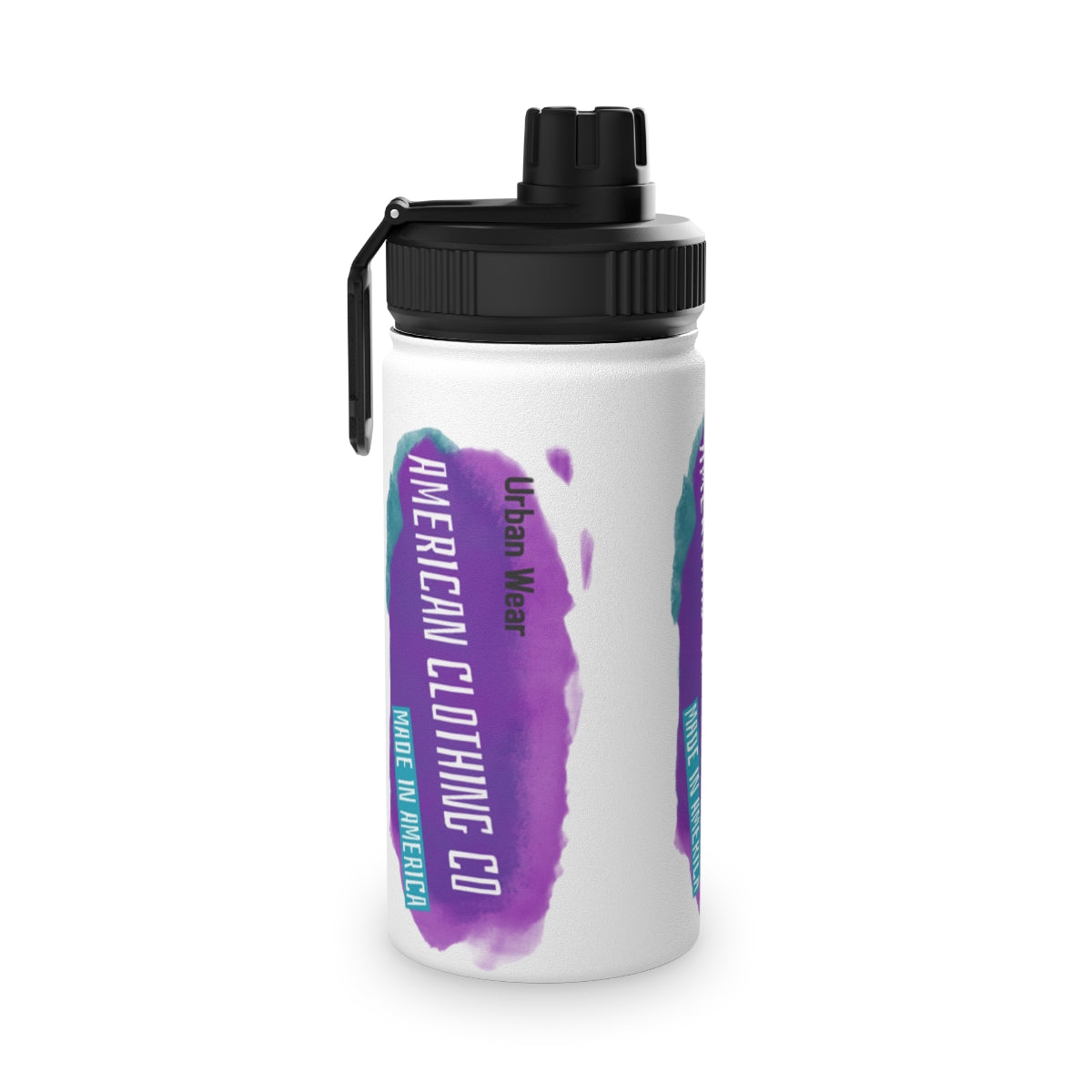 Stainless Steel Water Bottle, Sports Lid ( American Clothing Company )