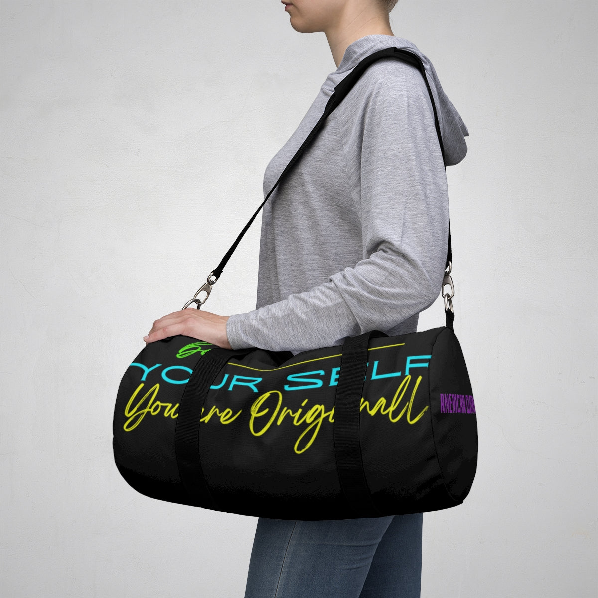 Sports Bag (Be Yourself ) Black