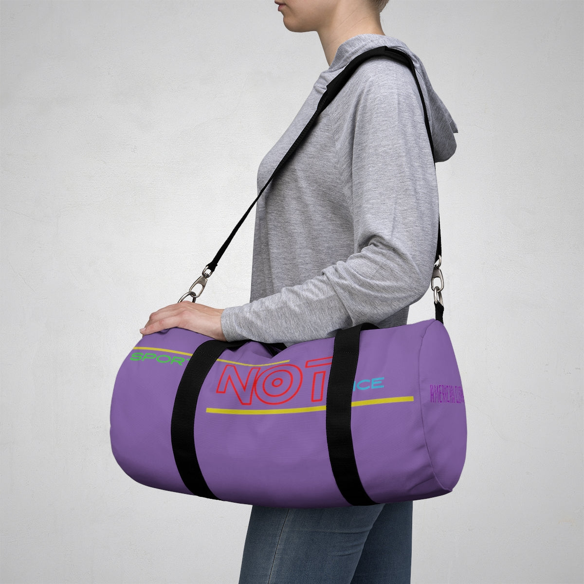 Sports Bag (Sporty Not Nice ) Purple