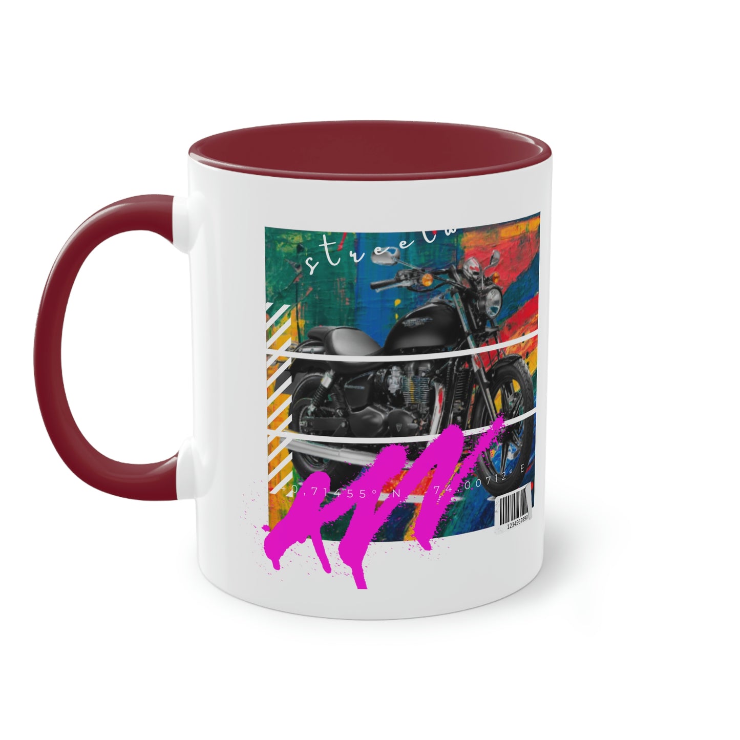 Coffee Mug  ( Urban Black Sports Bike )