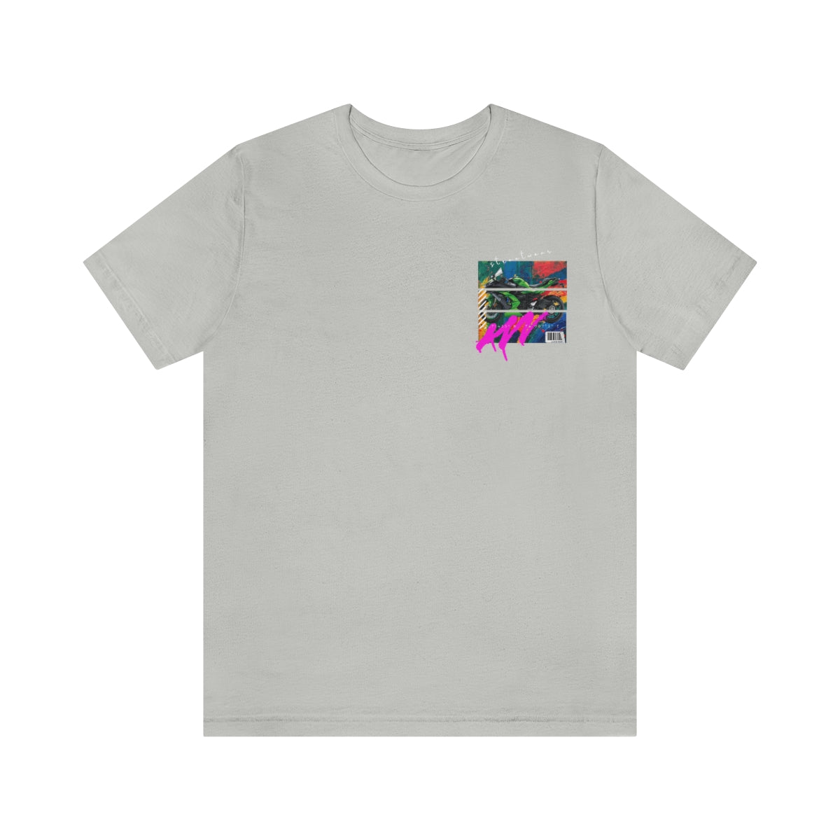 T-shirt Classic Jersey Short Sleeve (Urban Green Motorbike )
