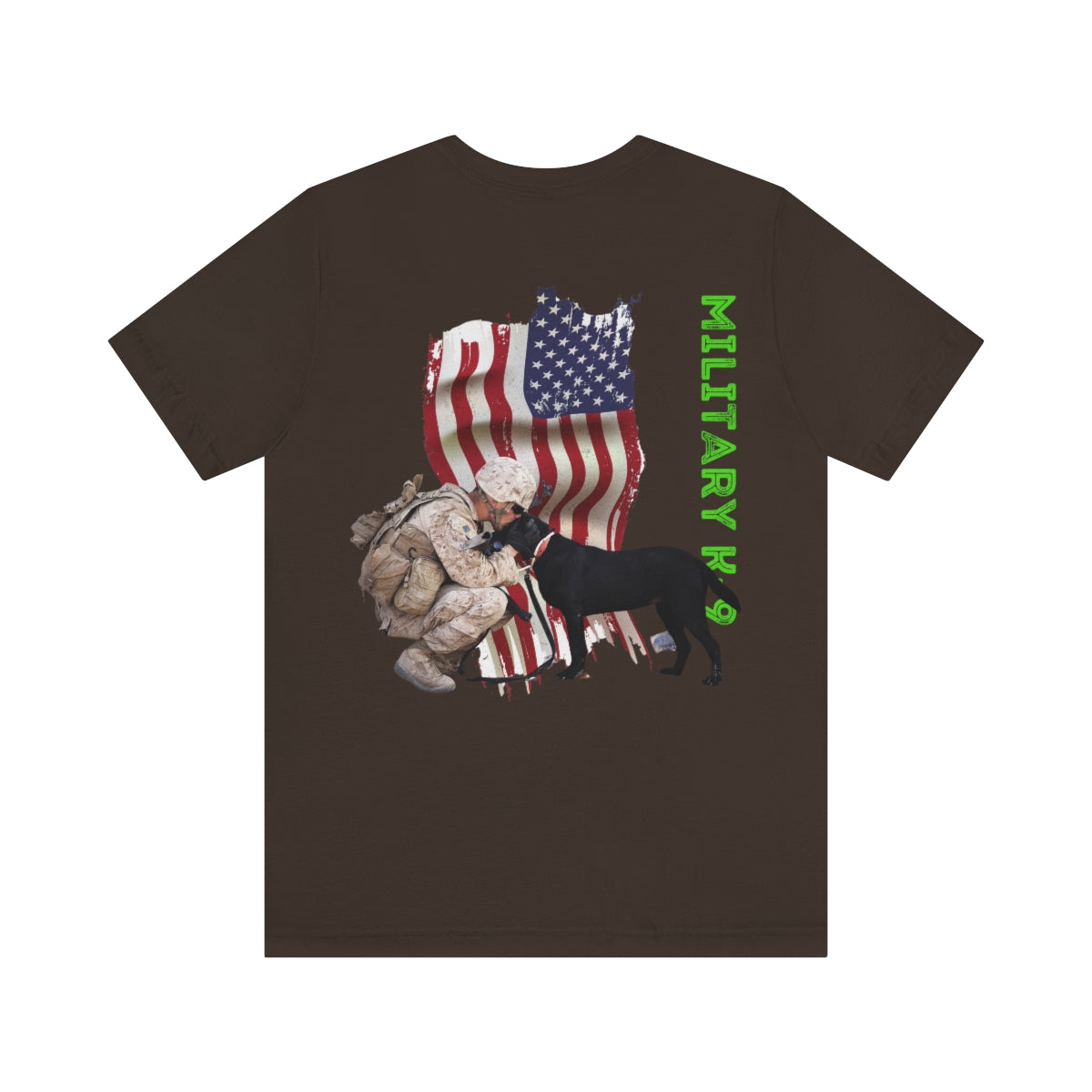 T-Shirt Classic jersey short sleeve ( Military T-shirt, K-9 Unit ) Military Style