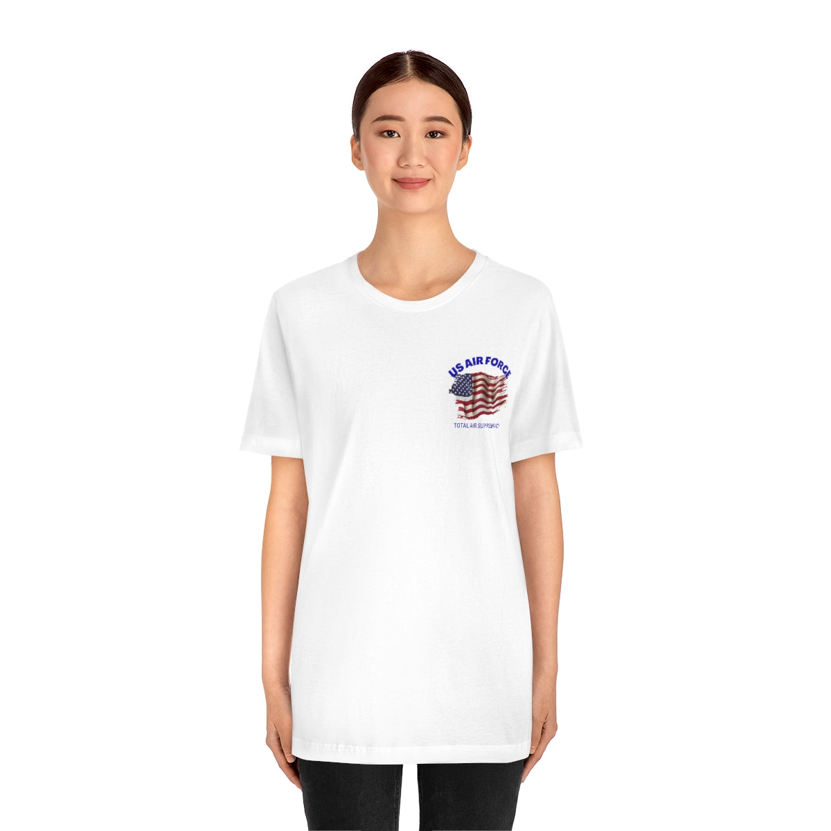 T-Shirt Classic Jersey short Sleeve ( US Air Force Raptor ) Military Style