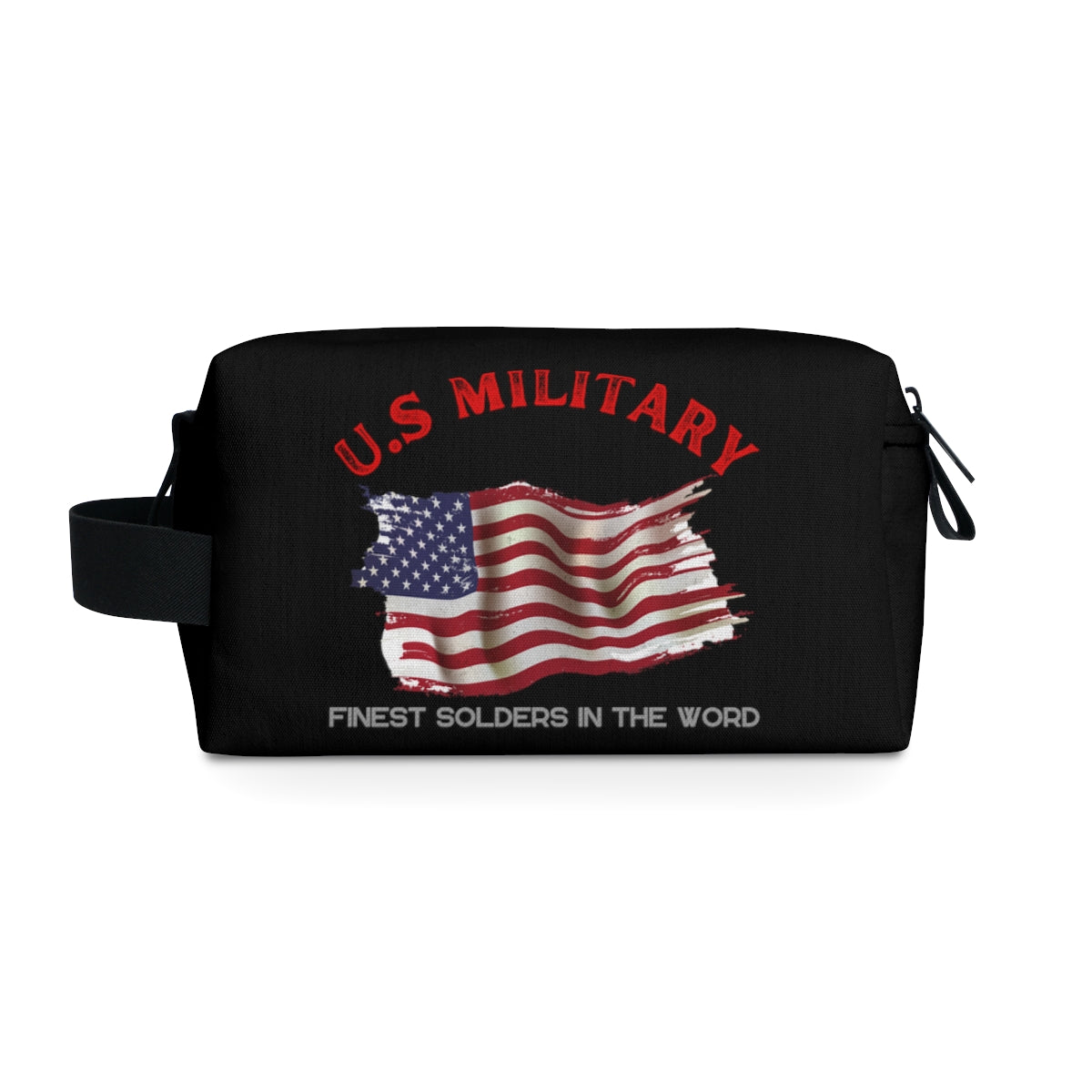 Toiletry Bag (US Military Black ) Military Styling