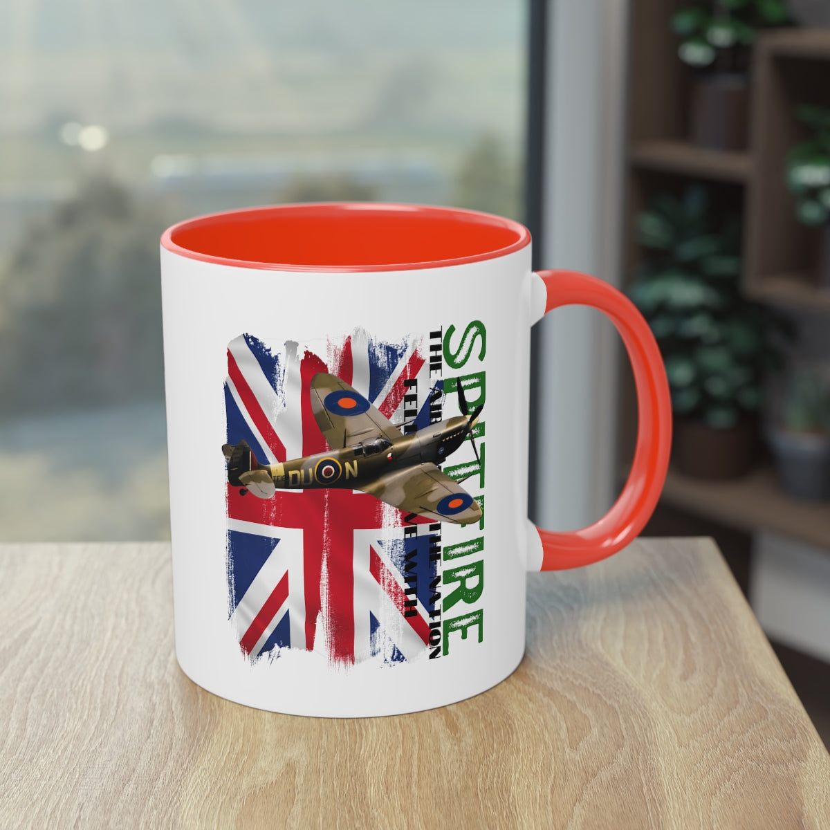 Coffee Mug ( Spitfire ) Military Style