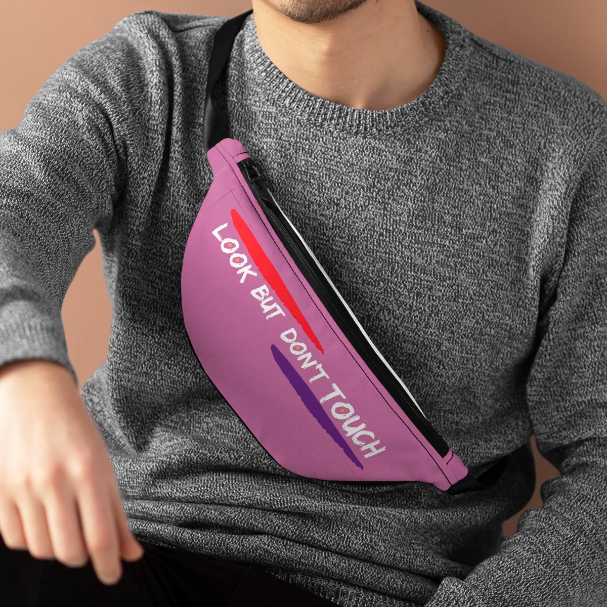 Fanny Pack ( Look But Don't Touch Pink )