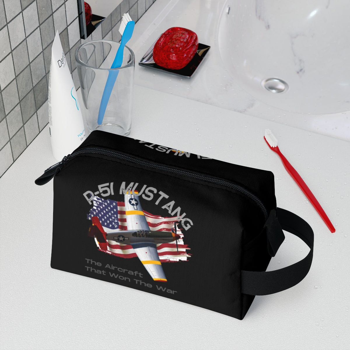 Toiletry Bag ( Mustang ) Military Styling 3 colours to Choose from