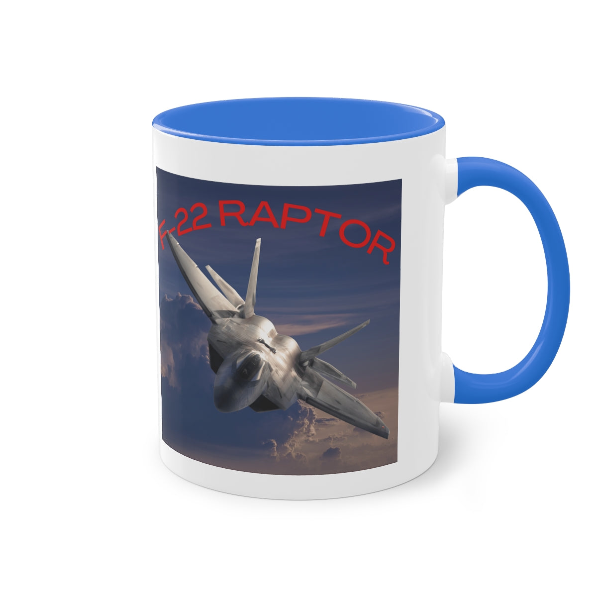 Coffee Mug ( F-22 RAPTOR 2 ) Military Style