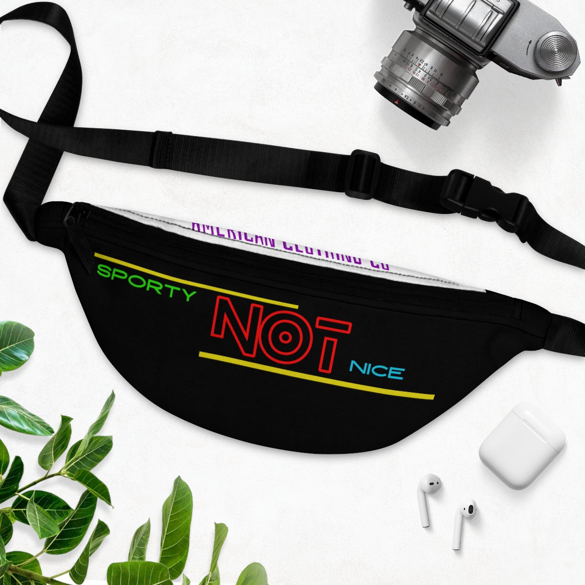 Fanny Pack ( Sporty Not Nice Black)