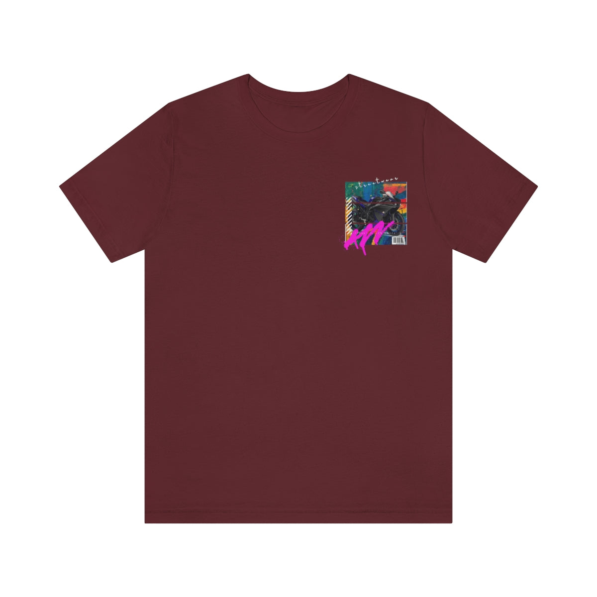 T-shirt Classic Jersey Short Sleeve (Urban Blue Sports Motorbike )