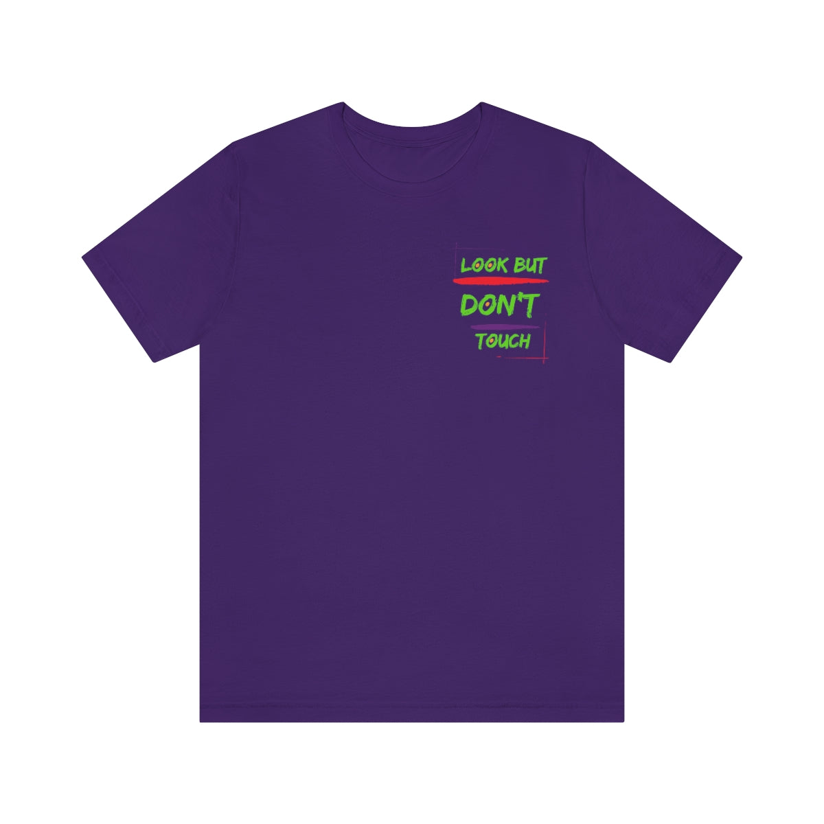 T-shirts Classic Jersey style short sleeve ( look But Don't Touch ) Activewear