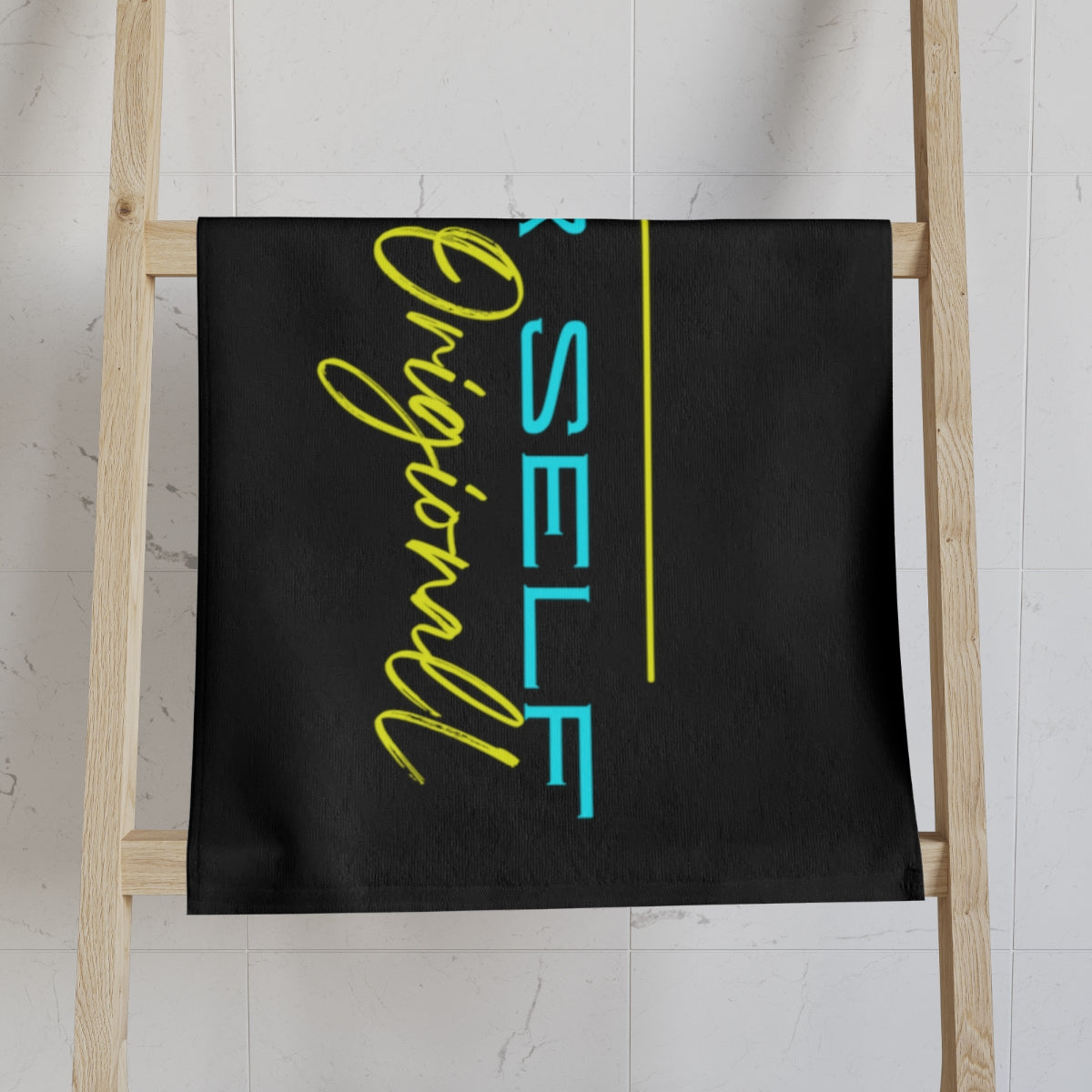 Sports Towel ( Be Yourself ) Black