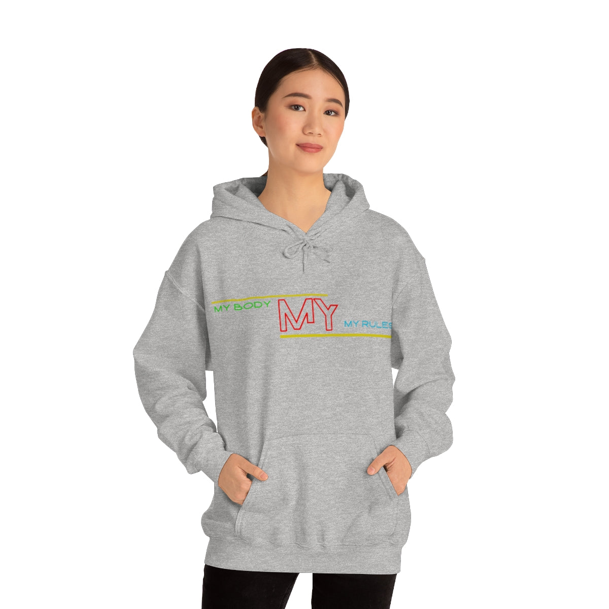 Hoodie ( My Body My Rules) Activewear
