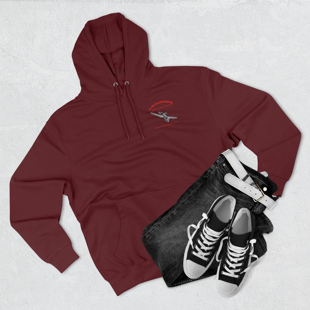 Hoodie, ( US Air Force, A 10 warthog ) Military Style