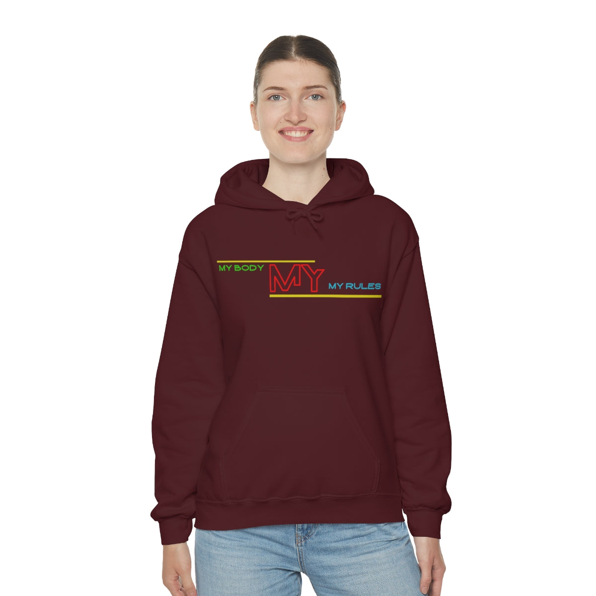 Hoodie ( My Body My Rules) Activewear