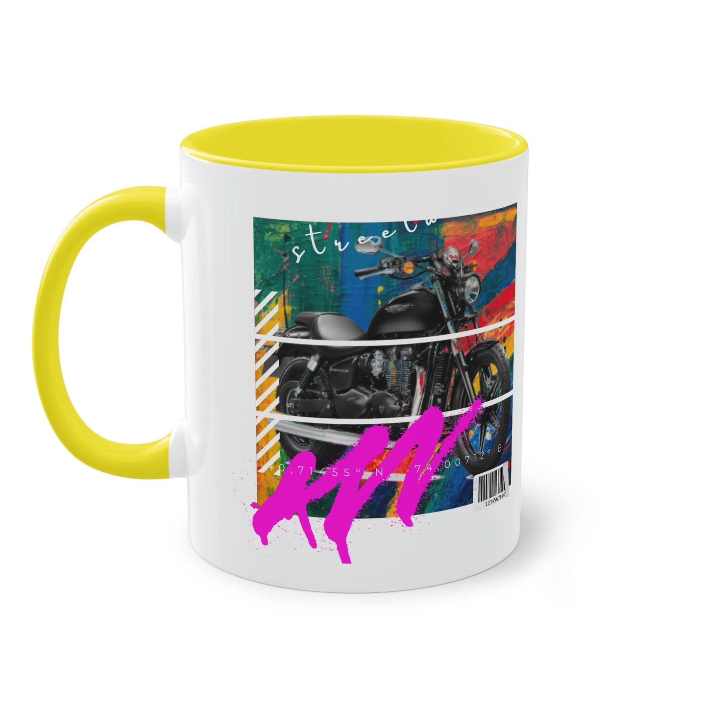 Coffee Mug  ( Urban Black Sports Bike )